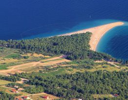 Baia Zlatni Rat Bol Isola Di Brač Croazia